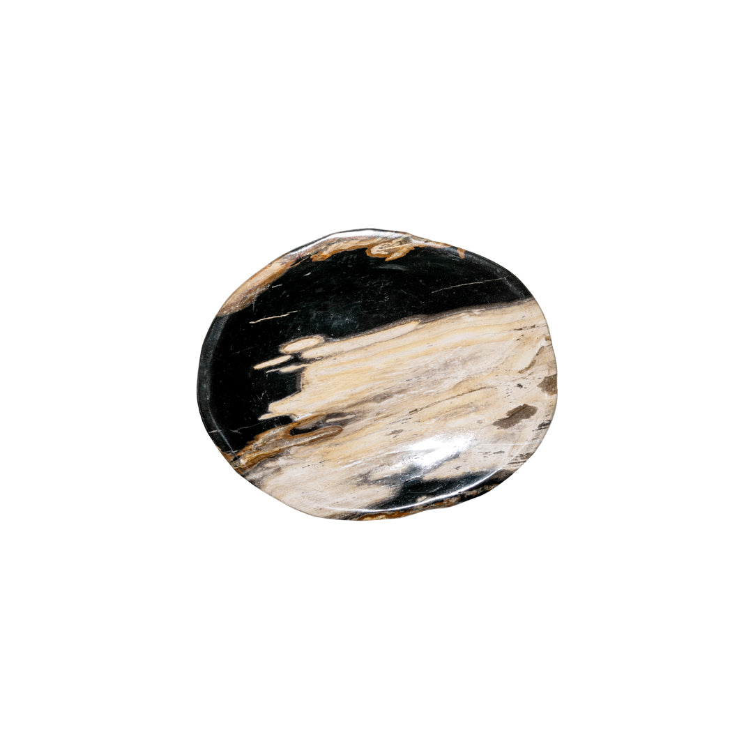 Maharani Craft Petrified Wood Plate - S