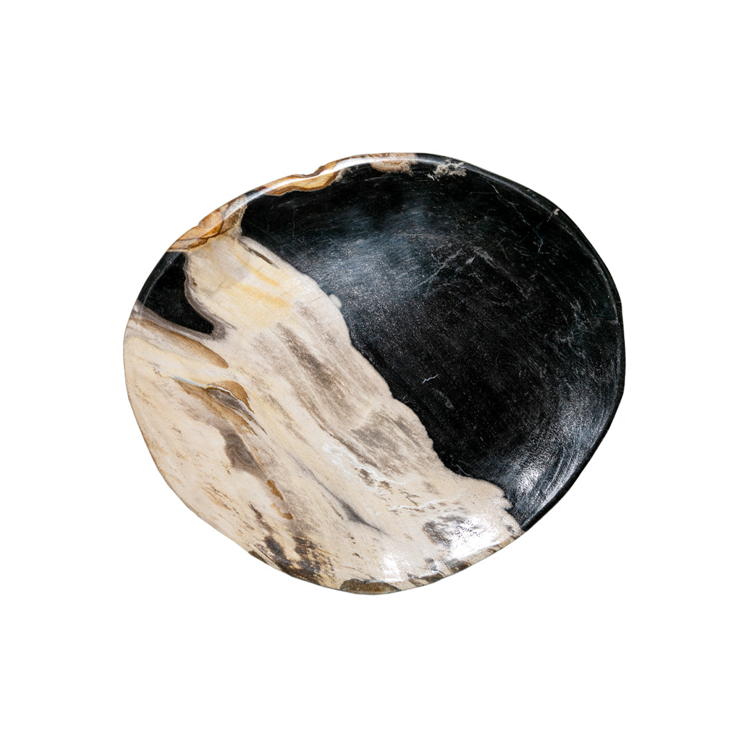 Maharani Craft Petrified Wood Plate - M