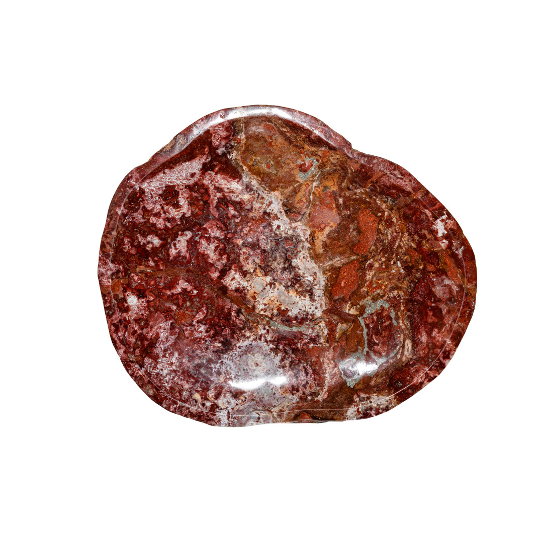 Maharani Craft Red Jasper Stone Plate - M