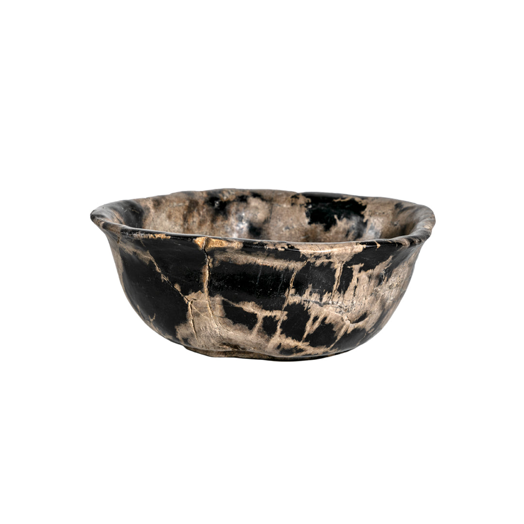 Maharani Craft Petrified Wood Bowl - L