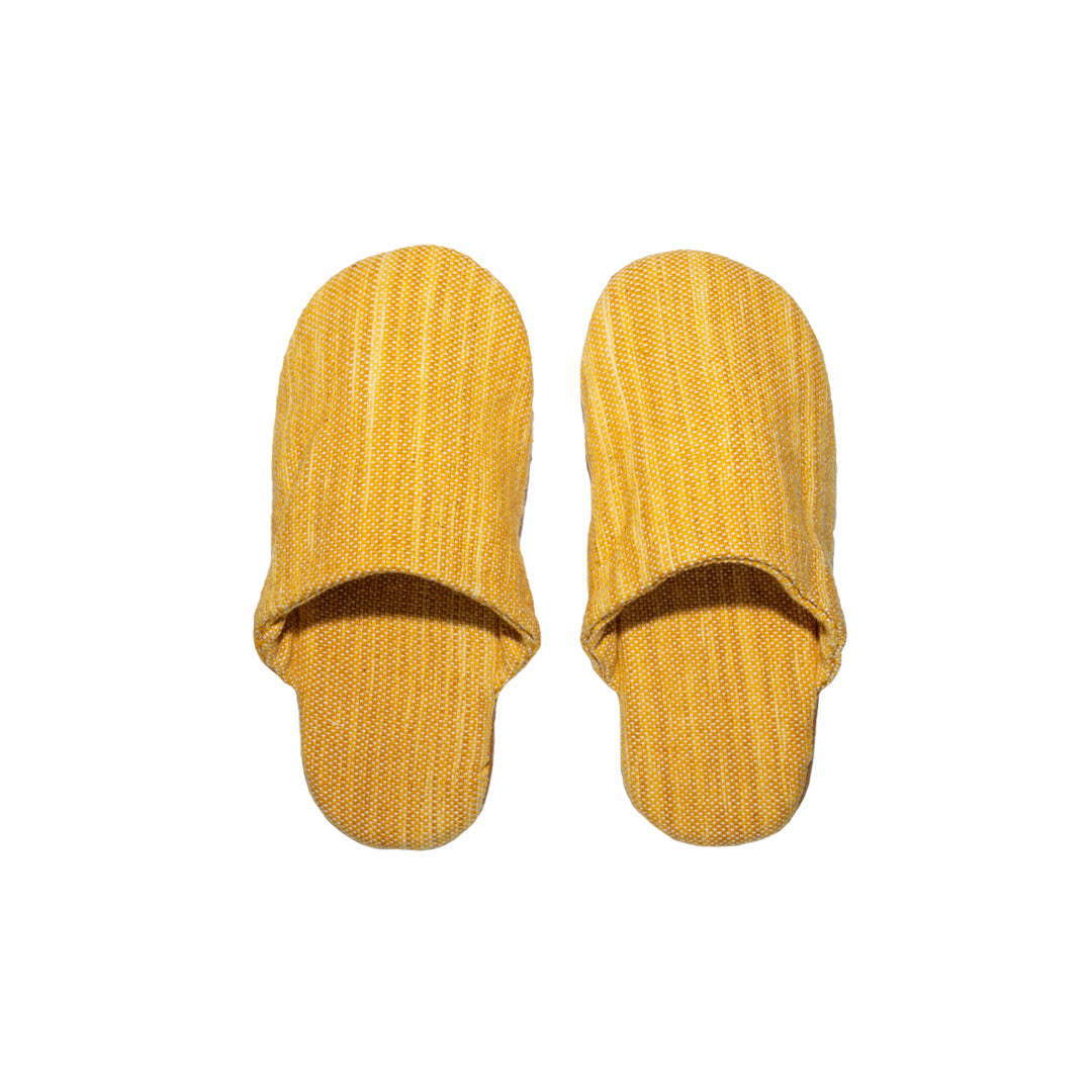 Rumpun Maison Woven Slippers - Yellow